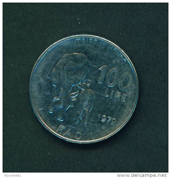 ITALY  -  1979  100 Lira  Circulated As Scan - 100 Lire