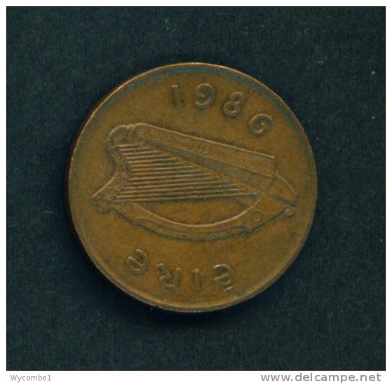 IRELAND  -  1986  2 Pence  Circulated As Scan - Irland