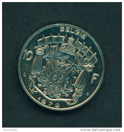 BELGIUM  -  1979  10 Francs  Circulated As Scan - Non Classés
