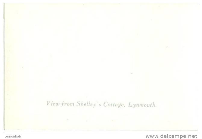 UK, View From Shelley's Cottage, Lynmouth, Photo Snap-Shot [12711] - Other & Unclassified