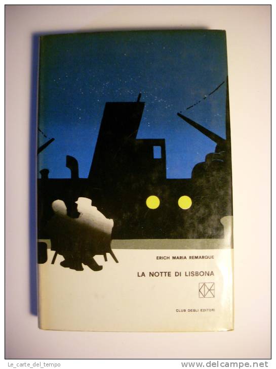 Club Degli Editori E3 E.M.Remarque LA NOTTE DI LISBONA Ill.Bruno Munari 1964 - Pocket Uitgaven