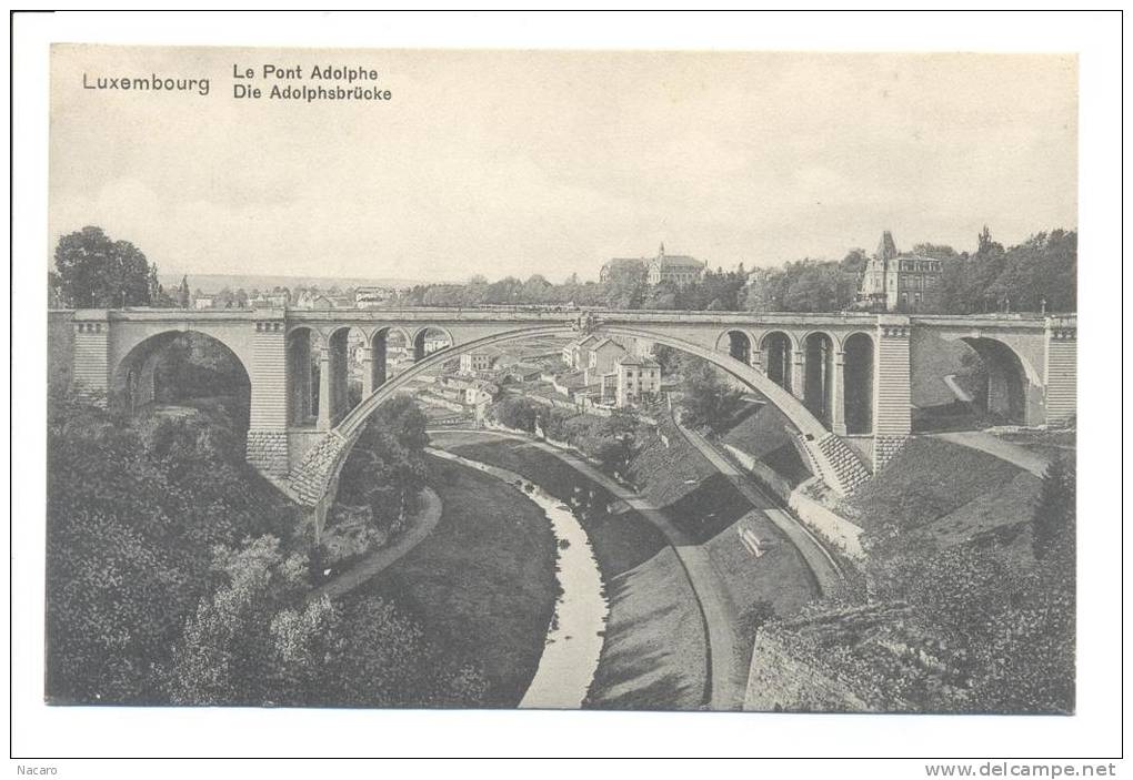 CPA - Luxembourg Le Pont Adolphe - Larochette