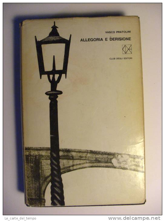 Club Degli Editori F15 Vasco Pratolini "Allegoria E Derisione"  Ill.Bruno Munari 1966 - Pocket Uitgaven