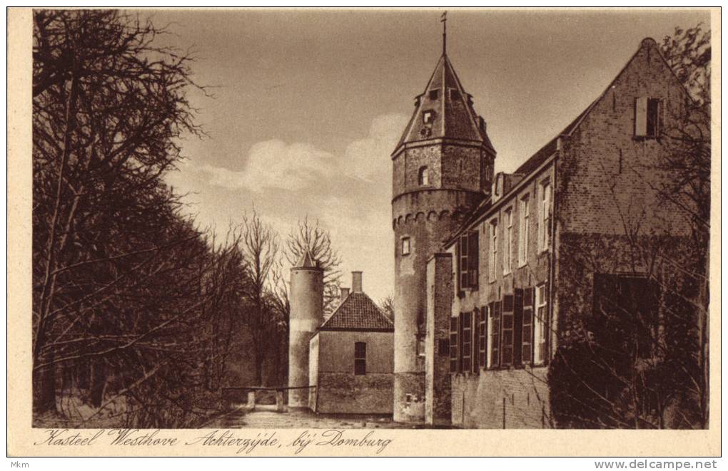 Kasteel Westhove Achterzijde - Domburg