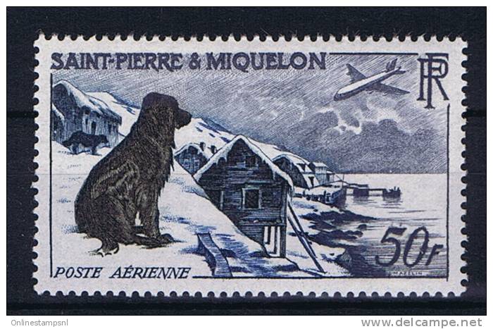 St. Pierre Et Miquelon: Yv  Aero 24 MH/*, Maury Cat Value € 60 - Ongebruikt