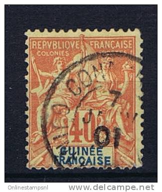 Guinée  : Yv  10,  Used   , Maury Cat Value € 40 - Usados