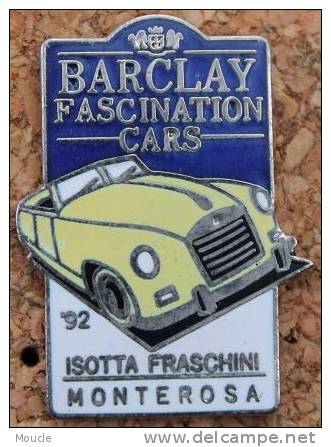 BARCLAY FASCINATION CARS - '92 ISOTTA FRASCHINI MONTEROSA - VOITURE JAUNE - N°430      -          (ROUGE) - Sonstige & Ohne Zuordnung