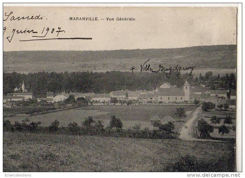 Maranville  52     Vue Générale - Autres & Non Classés