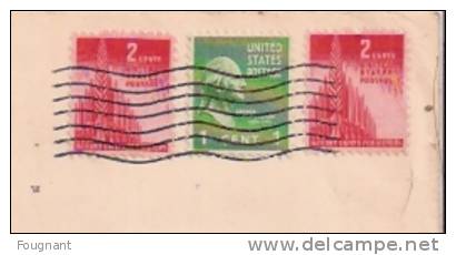 ETATS-UNIS-Belgique:1946;Lettre De DETROIT Pour Forges Les Chimay.(Abbaye De La Trappe.)+ Poème? - Postal History