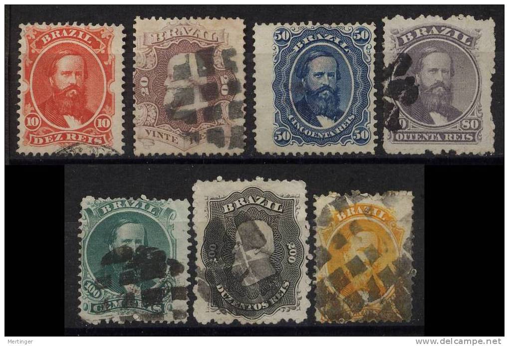 Brasilien Brazil Mi# 23-29 Gest. - Used Stamps