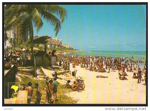 BRASIL Praia De Boa Viagem Beach Recife PE 1988 - Recife