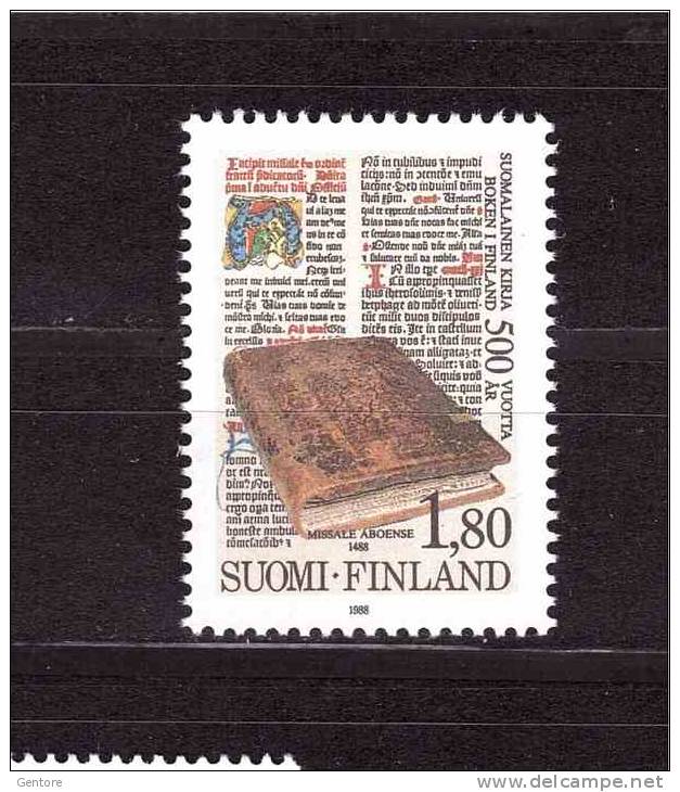 1988 FINLAND  First Finland Book Michel Cat N° 1058 Mint No Gum - Neufs