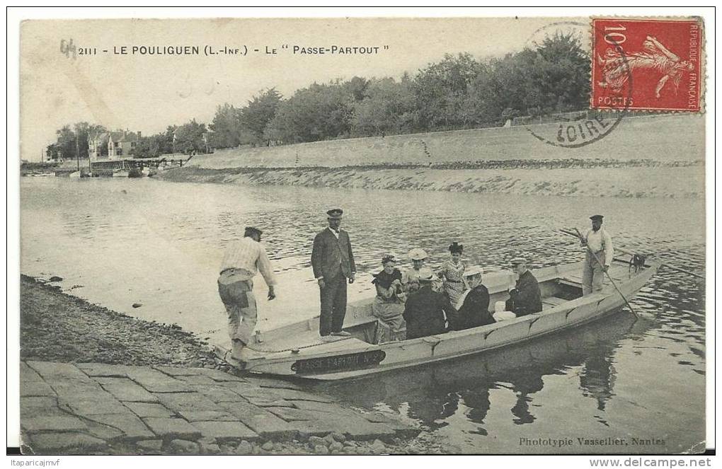 Loire  Atlantique :   LE  POULIGUEN : Le  Passe  -  Partout - Le Pouliguen