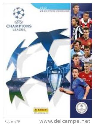 ALBUM VUOTO PANINI CHAMPIONS LEAGUE 2012-2013 - Edizione Italiana