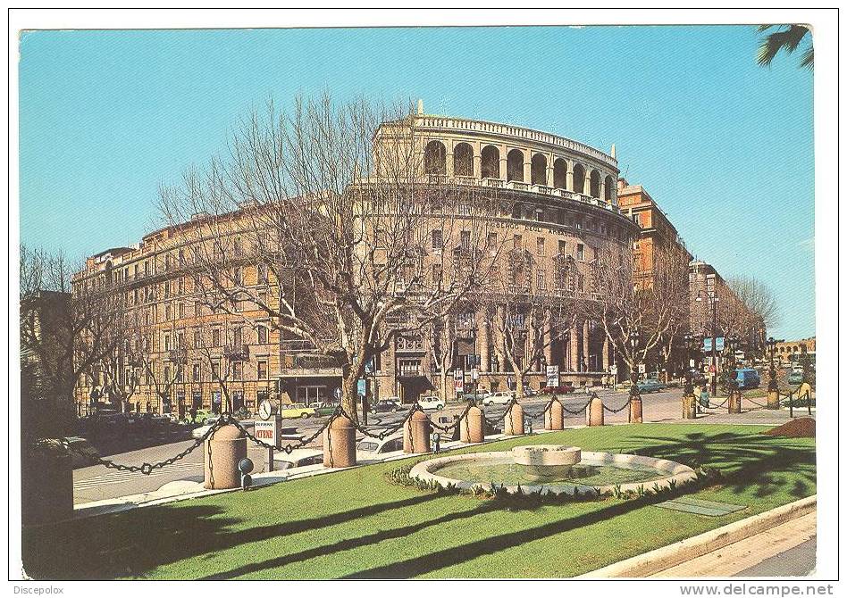 G1369 Roma - Via Veneto - Hotel Degli Ambasciatori - Ambassadors Palace / Non Viaggiata - Wirtschaften, Hotels & Restaurants