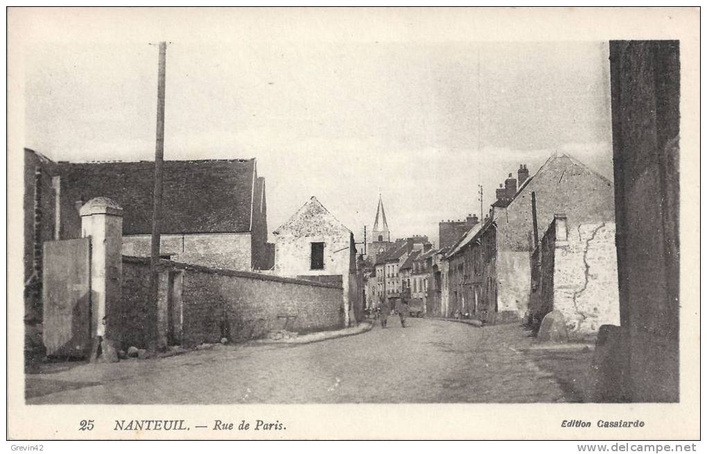 60 - NANTEUIL LE HAUDOUIN - Rue De Paris - Nanteuil-le-Haudouin