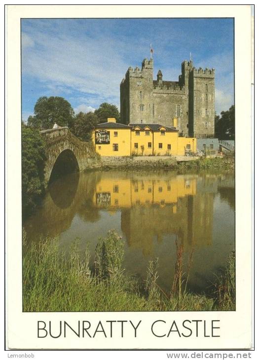 Ireland, Bunratty Castle, Used Postcard [12775] - Clare