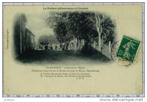 Le Bourdet, Avenue De L´église, Ref1169 - Mauze Sur Le Mignon