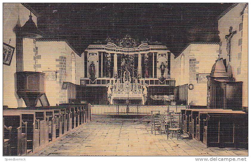 21316- 56 - Kervignac, Eglise Paroissiale, Intérieur -Coll Madec, Tabac -colorisée Toilée - Autres & Non Classés