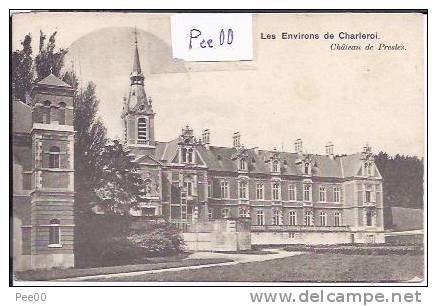 CHATELINEAU :LES ENVIRONS DE CHARLEROI;  CHATEAU DE PRESLES - Châtelet