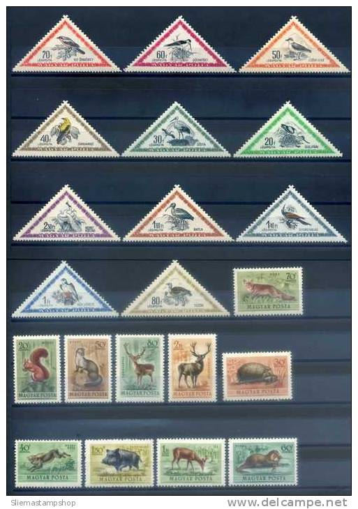 HUNGARY - 1952/53 AIR - V6486 - Unused Stamps