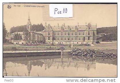 CHATELINEAU (HAINAUT) CHATEAU DE PRESLE (BELLE CARTE) - Châtelet