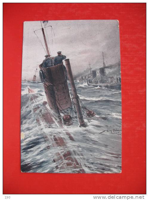 U-BOOT-SPENDE 1917 - Sous-marins