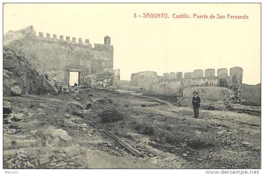 Espagne -ref C928- Sagunto - Carte Bon Etat - - Autres & Non Classés