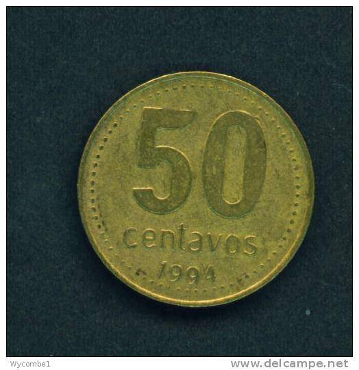 ARGENTINA  -  1994  50 Centavos  Circulated As Scan - Argentina