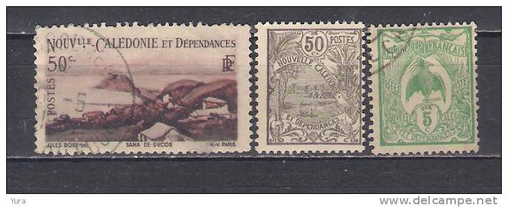 New Caledonia 3  Different  */ Used  (a6p1) - Otros & Sin Clasificación