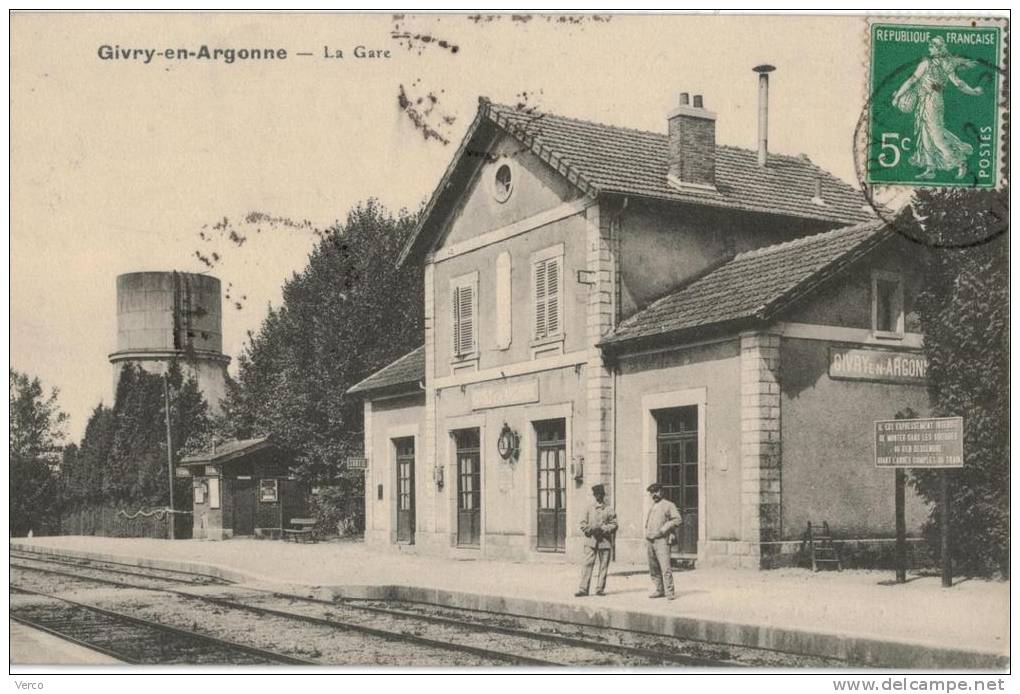 Carte Postale Ancienne De GIVRY EN ARGONNE - Givry En Argonne