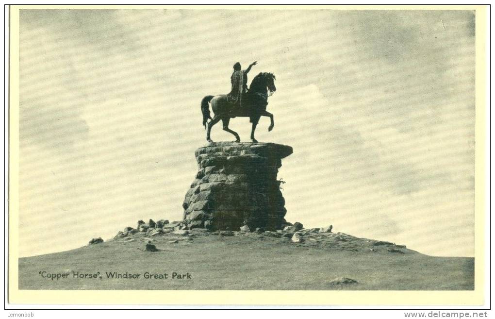UK, Copper Horse, Windsor Great Park, Unused Postcard [12838] - Windsor