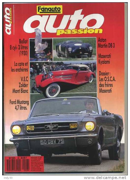 - AUTO PASSION N°28 1989 . - Auto/Moto