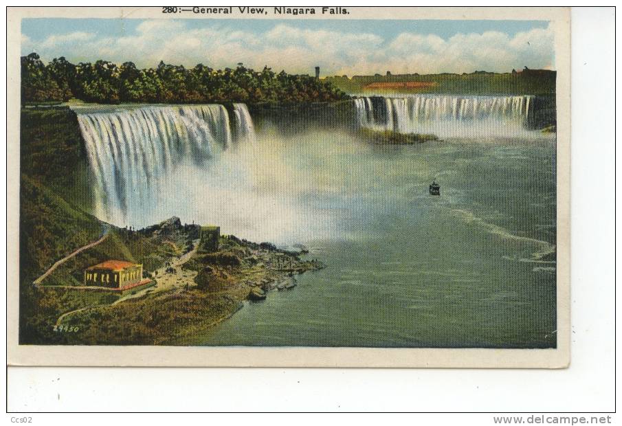 General View Niagara Falls - Chutes Du Niagara