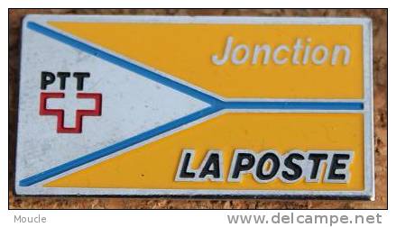 BUREAU DE POSTE SUISSE  JONCTION - PTT - LA POSTE - SWISS POST - SVIZZERA - SUIZA - SWITZERLAND    -     (ROUGE) - Postwesen