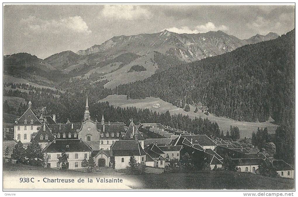 La Valsainte, Chartreuse - Vue Générale - Eglises Et Couvents