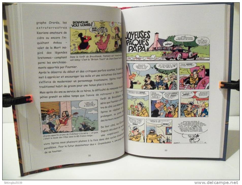 SPIROU et FANTASIO. Envois de Fête ! T. Luxe Spécial 70 Ans. TL  Nté Sig. + timbres et tampons. Centre Belge de la BD