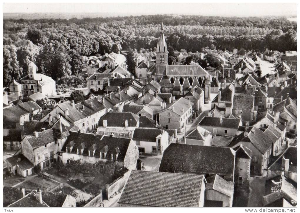 CHATEAUVILLAIN VUE AERIENNE - Chateauvillain