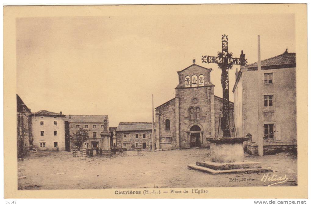 CISTRIERES - Place De L' Eglise - Autres & Non Classés