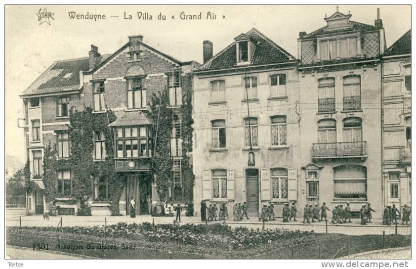 Wenduine / Wenduyne - La Villa Du " Grand Air "  -  1926 ( Voir Verso ) - Wenduine