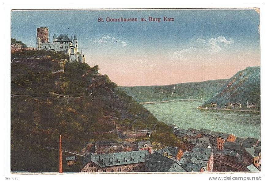 ALLEMAGNE - DEUTSCHLAND - ST GOARSHAUSEN - 1920. - St. Goar