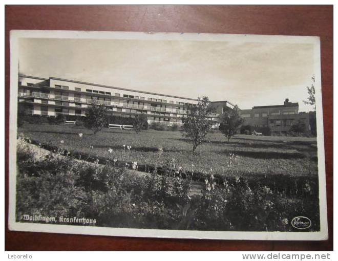 AK WAIBLINGEN Krankenhaus 1940 //  D*6270 - Waiblingen