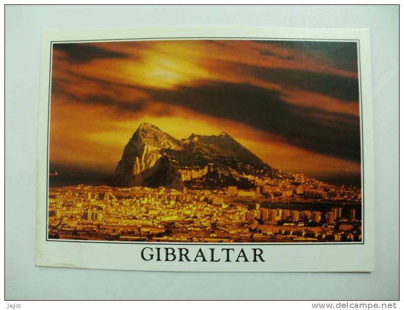 Postcard/Postal Gibraltar Sunrise Over Gilbraltar - Gibilterra