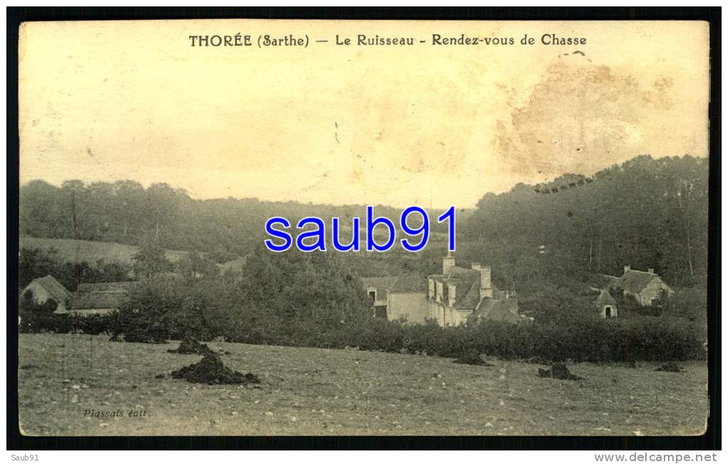 Thorée - Le Ruisseau - Rendez-vous De Chasse -  Réf : 27570 - Other & Unclassified