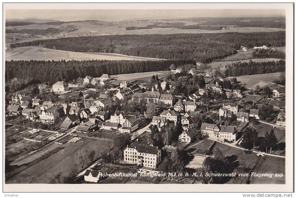 Königsfeld, Schwarzw., Luftbild Um 1935 - Schramberg