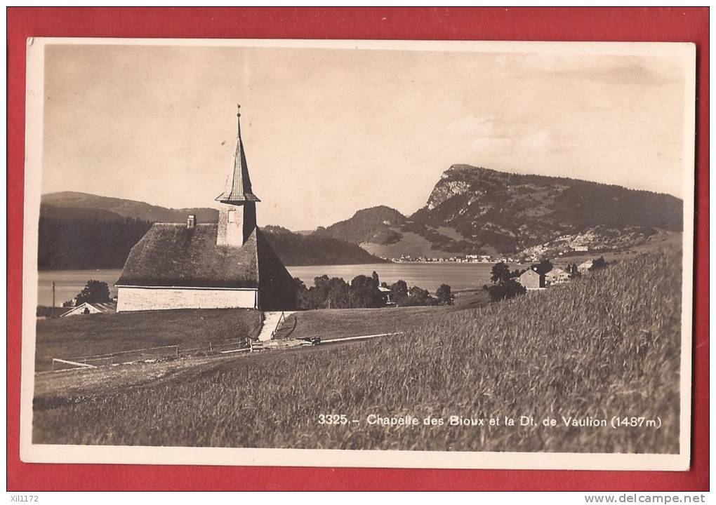 C0260 Val De Joux,Chapelle Des Bioux Et Dent De Vaulion. Non Circulé.  SG 3325 - Vaulion