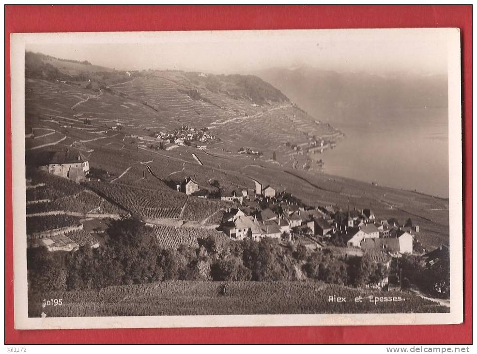 C0263 Lavaux Riex Et Epesses.Patrimoine Mondial De L'Unesco Non Circ. Perrochet-M. 10195 - Épesses