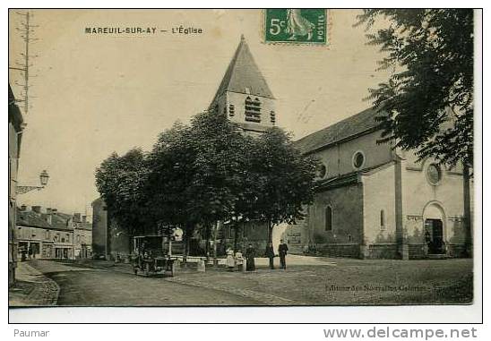 628    Mareuil Sur AY    L'Eglise - Mareuil-sur-Ay