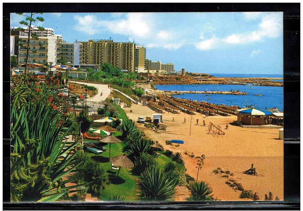 BENALMADENA.(MALAGA ).PLAYA DEL RIVIERA. ANIMADA .NO CIRCULADA. 1974 - Málaga