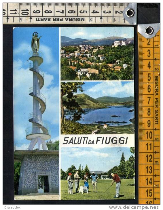D1793 Fiuggi  ( Frosinone ) - Immacolata E Campi Da Golf / 1968 - Fotorapid Color Da Fotocolo Kodak Ekta. - Altri & Non Classificati